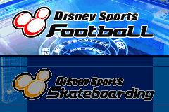 Screenshot from 2 Disney Games - Disney Sports - Football + Disney Sports - Skateboarding (Europe) (En,Fr,De,Es,It)