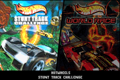 Screenshot from 2 Game Pack! - Hot Wheels - Stunt Track Challenge + Hot Wheels - World Race (USA, Europe)