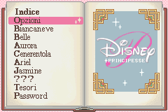 Screenshot from 2 Games in 1 - Disney Principesse + Il Re Leone (Italy) (It+En,Fr,De,Es,It,Nl,Sv,Da)