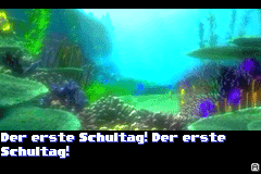 Screenshot from 2 Games in 1 - Findet Nemo + Findet Nemo - Das Abenteuer Geht Weiter (Germany) (De+Fr,De,Nl)