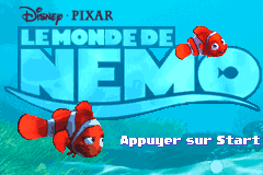 Screenshot from 2 Games in 1 - Finding Nemo + Finding Nemo - The Continuing Adventures (Europe) (Fr,Nl+Fr,De,Nl)
