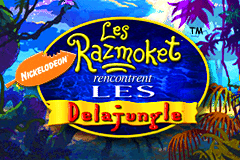 Screenshot from 2 Games in 1 - Les Razmoket Rencontrent les Delajungle + SpongeBob SquarePants - SuperSponge (France) (Fr+En)