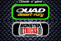 Screenshot from 2 Games in 1 - Quad Desert Fury + Monster Trucks (USA)