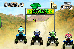 Screenshot from 2 Games in 1 - Quad Desert Fury + Monster Trucks (USA)