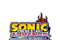 Screenshot from 2 Games in 1 - Sonic Advance + Sonic Battle (Europe) (En,Ja,Fr,De,Es+En,Ja,Fr,De,Es,It)
