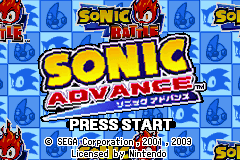 Screenshot from 2 Games in 1 - Sonic Advance + Sonic Battle (Europe) (En,Ja,Fr,De,Es+En,Ja,Fr,De,Es,It)