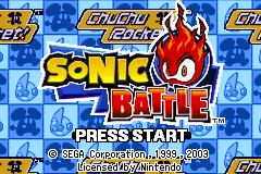 Screenshot from 2 Games in 1 - Sonic Battle + ChuChu Rocket! (Europe) (En,Ja,Fr,De,Es,It+En,Ja,Fr,De,Es)