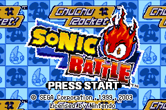 Screenshot from 2 Games in 1 - Sonic Battle + ChuChu Rocket! (Europe) (En,Ja,Fr,De,Es,It+En,Ja,Fr,De,Es)