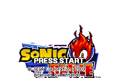 Screenshot from 2 Games in 1 - Sonic Battle + Sonic Pinball Party (Europe) (En,Ja,Fr,De,Es,It)