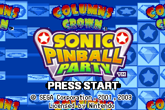 Screenshot from 2 Games in 1 - Sonic Pinball Party + Columns Crown (Europe) (En,Ja,Fr,De,Es,It+En)