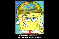 Screenshot from 2 Games in 1 - SpongeBob SquarePants - Battle for Bikini Bottom + Nicktoons - Freeze Frame Frenzy (USA)