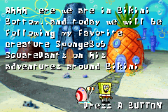Screenshot from 2 Games in 1 - SpongeBob SquarePants - SuperSponge + SpongeBob SquarePants - Battle for Bikini Bottom (Europe) (En+En,Fr,De)