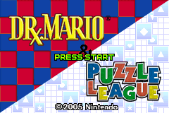 Screenshot from 2 Games in One! - Dr. Mario + Puzzle League (USA)