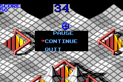 Screenshot from 2 Games in One! - Marble Madness + Klax (USA)