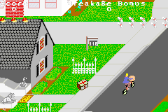 Screenshot from 2 Games in One! - Paperboy + Rampage (Europe) (En,Fr,De,Es,It)