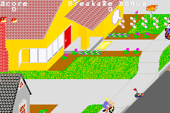 Screenshot from 2 Games in One! - Paperboy + Rampage (Europe) (En,Fr,De,Es,It)