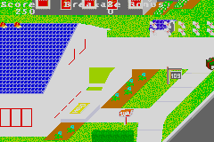 Screenshot from 2 Games in One! - Paperboy + Rampage (USA)