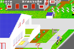 Screenshot from 2 Games in One! - Paperboy + Rampage (USA)