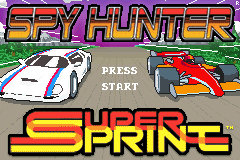 Screenshot from 2 Games in One! - Spy Hunter + Super Sprint (Europe) (En,Fr,De,Es,It)