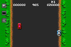 Screenshot from 2 Games in One! - Spy Hunter + Super Sprint (Europe) (En,Fr,De,Es,It)