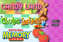 Screenshot from 3 Game Pack! - Candy Land + Chutes and Ladders + Original Memory Game (USA)