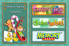 Screenshot from 3 Game Pack! - Candy Land + Chutes and Ladders + Original Memory Game (USA)
