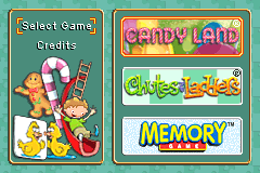 Screenshot from 3 Game Pack! - Candy Land + Chutes and Ladders + Original Memory Game (USA)