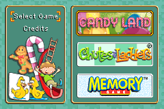 Screenshot from 3 Game Pack! - Candy Land + Chutes and Ladders + Original Memory Game (USA)