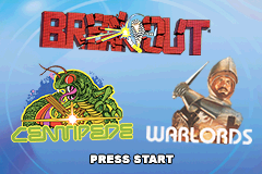 Screenshot from 3 Games in One! - Breakout + Centipede + Warlords (Europe) (En,Fr,De,Es,It)