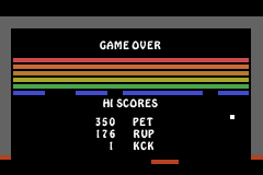 Screenshot from 3 Games in One! - Breakout + Centipede + Warlords (Europe) (En,Fr,De,Es,It)
