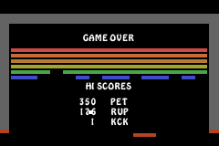 Screenshot from 3 Games in One! - Breakout + Centipede + Warlords (Europe) (En,Fr,De,Es,It)