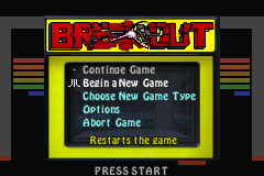 Screenshot from 3 Games in One! - Breakout + Centipede + Warlords (USA)