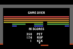 Screenshot from 3 Games in One! - Breakout + Centipede + Warlords (USA)