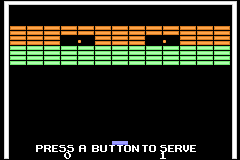 Screenshot from 3 Games in One! - Super Breakout + Millipede + Lunar Lander (Europe) (En,Fr,De,Es,It)