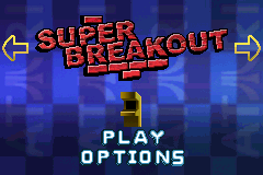 Screenshot from 3 Games in One! - Super Breakout + Millipede + Lunar Lander (USA)