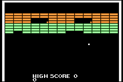 Screenshot from 3 Games in One! - Super Breakout + Millipede + Lunar Lander (USA)