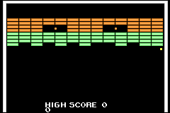 Screenshot from 3 Games in One! - Super Breakout + Millipede + Lunar Lander (USA)