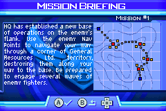 Screenshot from Ace Combat Advance (USA, Europe)