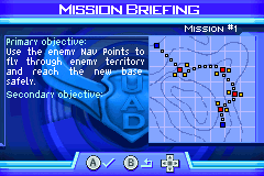 Screenshot from Ace Combat Advance (USA, Europe)