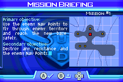 Screenshot from Ace Combat Advance (USA, Europe)