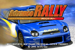 Screenshot from Advance Rally (Japan) (En)