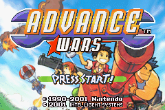 Screenshot from Advance Wars (USA) (Virtual Console)