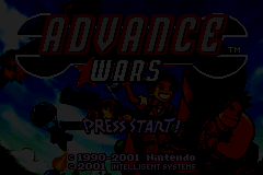 Screenshot from Advance Wars (USA) (Virtual Console)