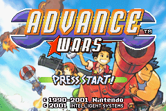 Screenshot from Advance Wars (USA) (Virtual Console)