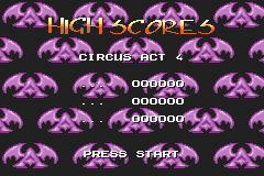Screenshot from Aero the Acro-Bat (Europe)