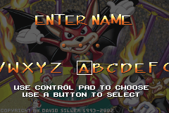 Screenshot from Aero the Acro-Bat (USA)