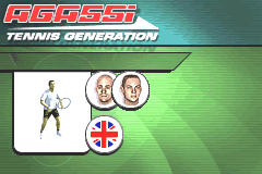 Screenshot from Agassi Tennis Generation (Europe) (En,Fr,De,Es,It)