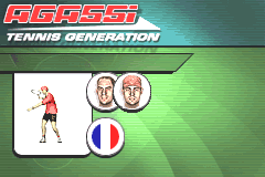Screenshot from Agassi Tennis Generation (USA)