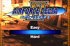 Screenshot from AirForce Delta II (Japan) (En,Ja,Fr,De)