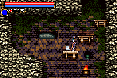 Screenshot from Akumajou Dracula - Circle of the Moon (Japan) (Virtual Console)
